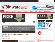 Tablet Screenshot of bigware.de